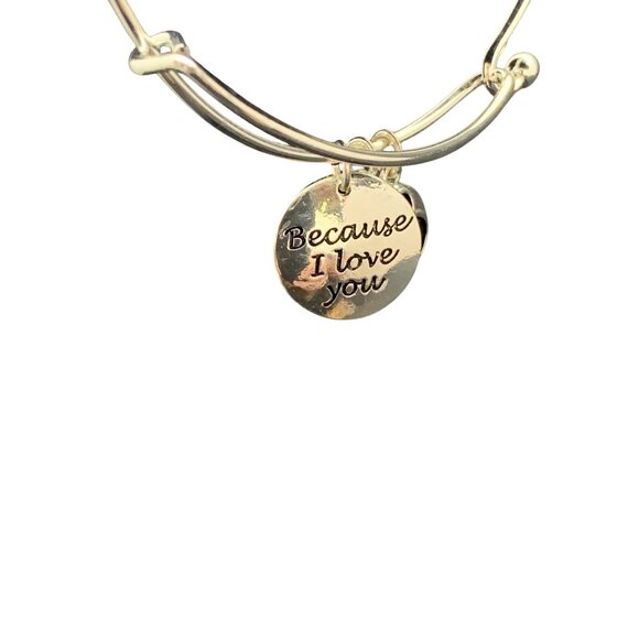 New Avon Precious Charms Bracelet Love Collection Because I Love You (1644) - Picture 3 of 5